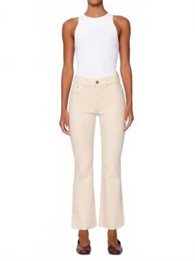 NEW DL1961 - WOMEN'S bridget instasculpt cropped boot cut jeans in flax (dl airb